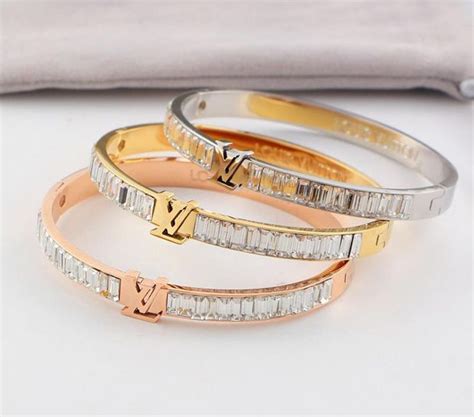 louis vuitton stainless steel bracelet|Louis Vuitton bracelet for women.